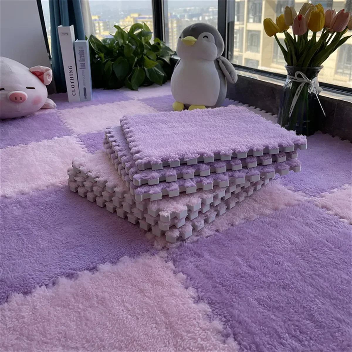 Tapis puzzle mousse activité bébé