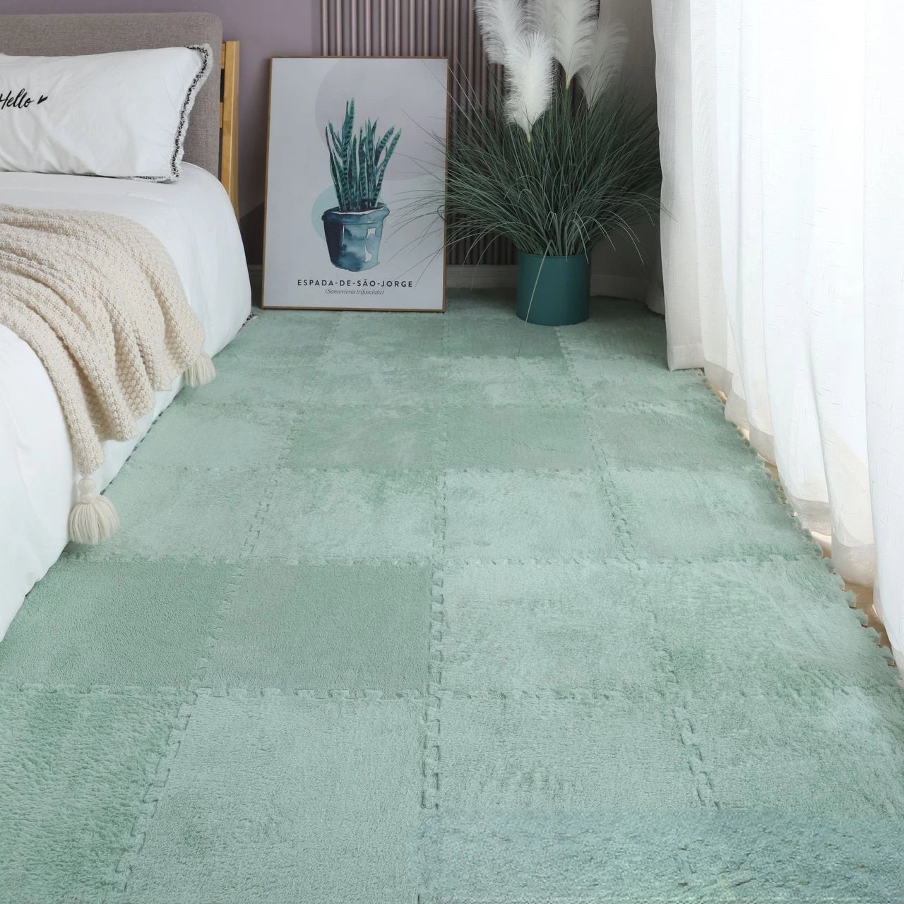 Tapis puzzle mousse activité bébé