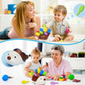 Hérisson sensoriel Montessori - Jouet éveil motricité fine 1-4 ans