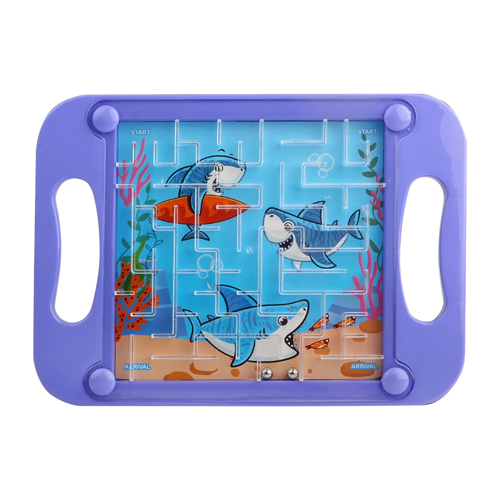 Balle labyrinthe 3D - Puzzle équilibre et mémoire Montessori
