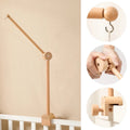 Boîte à musique rotative berceau - Hochet apaisant bébé 0-12 mois