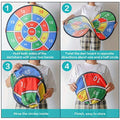 Jeu de fléchettes enfant 74 cm - Balles adhésives intérieur/extérieur