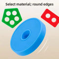 Jeu d'encastrement 4 colonnes formes géométriques - Éveil bébé 0-3 ans