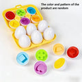 Œufs formes et couleurs - Jeu d'association éducatif enfant