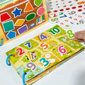 Livre d'activités éducatif enfant - Météo, chiffres & formes (EN et Universel)