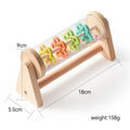 Sablier arc-en-ciel hochet pluie