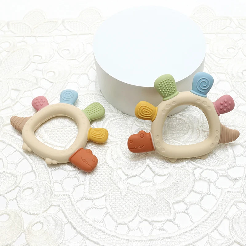 Hochet mordant sensoriel dentition bébé