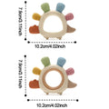 Hochet mordant sensoriel dentition bébé