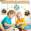 Hérisson sensoriel Montessori - Jouet éveil motricité fine 1-4 ans