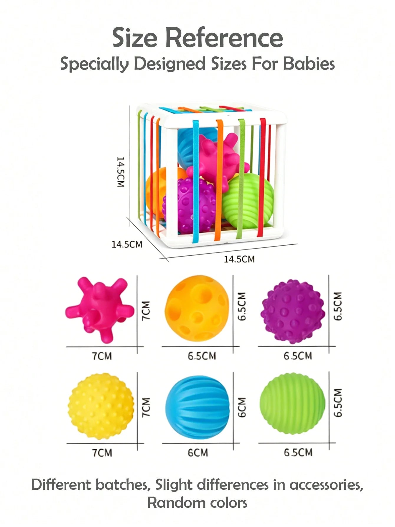 Cube sensoriel Montessori bébé éveil