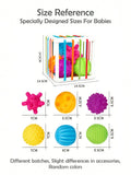 Cube sensoriel Montessori bébé éveil