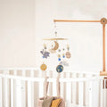 Boîte à musique rotative berceau - Hochet apaisant bébé 0-12 mois