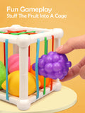 Cube sensoriel Montessori bébé éveil
