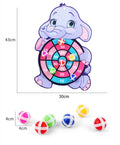 Cible fléchettes animaux - Jeu interactif famille