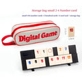 Rummy Cube - Jeu de société classique famille avec malette de voyage