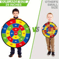 Jeu de fléchettes enfant 74 cm - Balles adhésives intérieur/extérieur