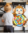 Cible fléchettes animaux - Jeu interactif famille