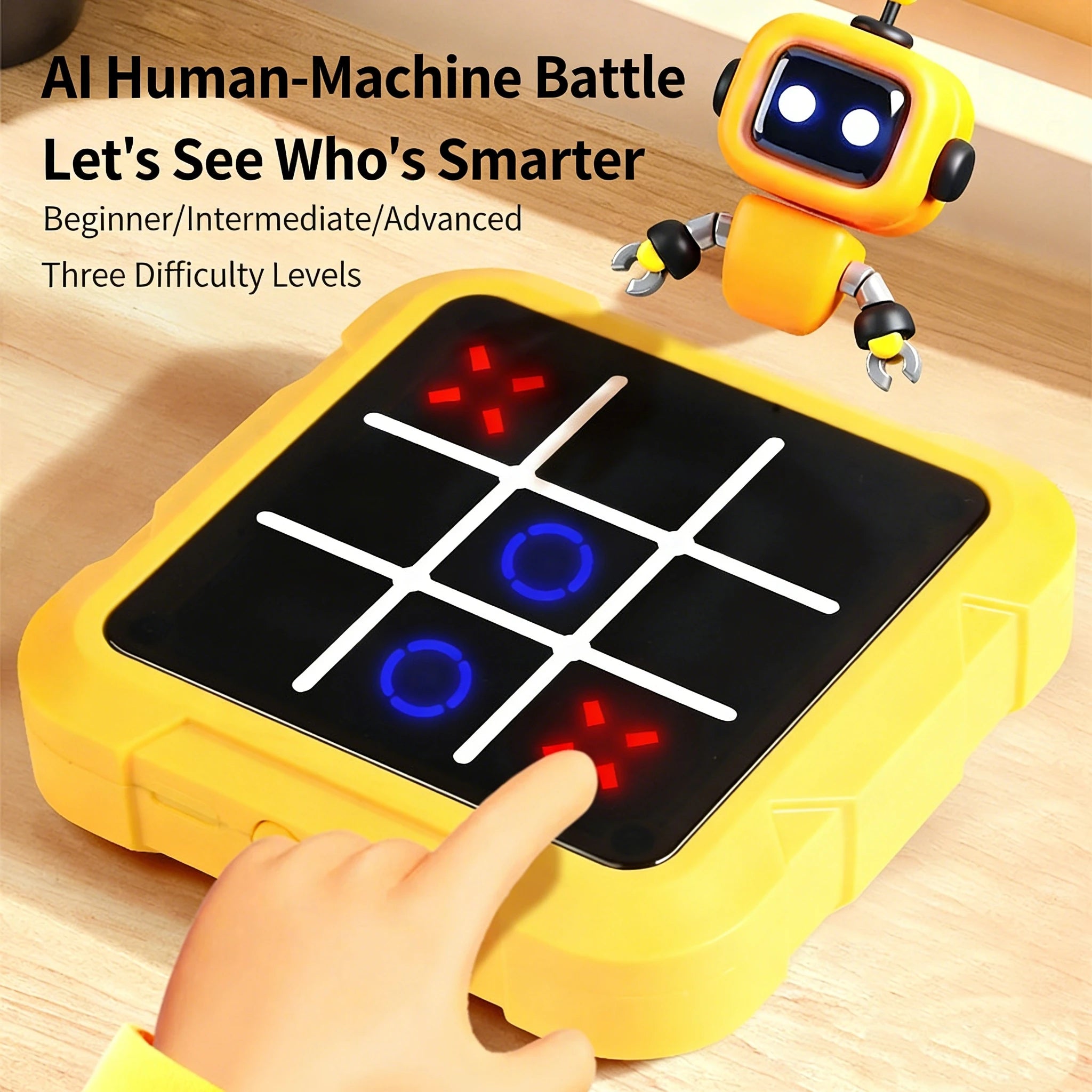 Jeu électronique Tic Tac Toe - Stratégie et réflexion parent-enfant