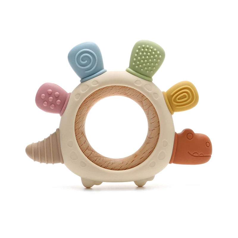 Hochet mordant sensoriel dentition bébé