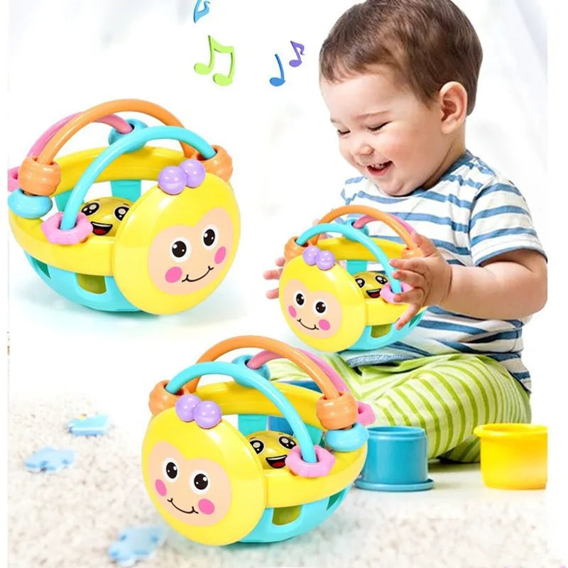 Balle hochet dentition sensorielle bébé
