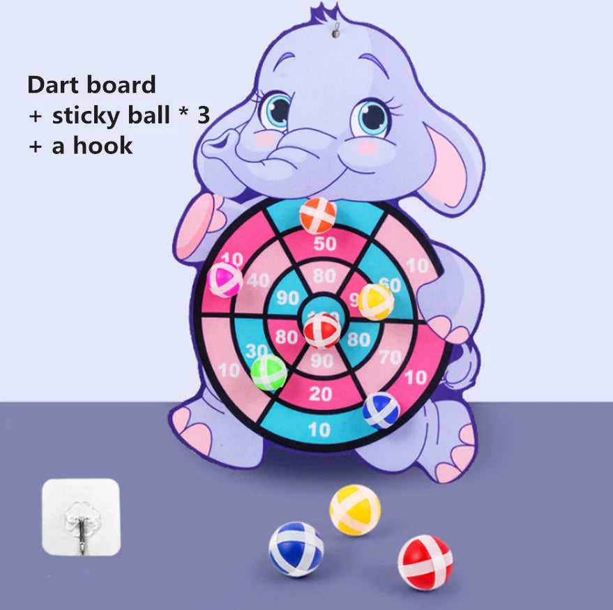 Cible fléchettes animaux - Jeu interactif famille