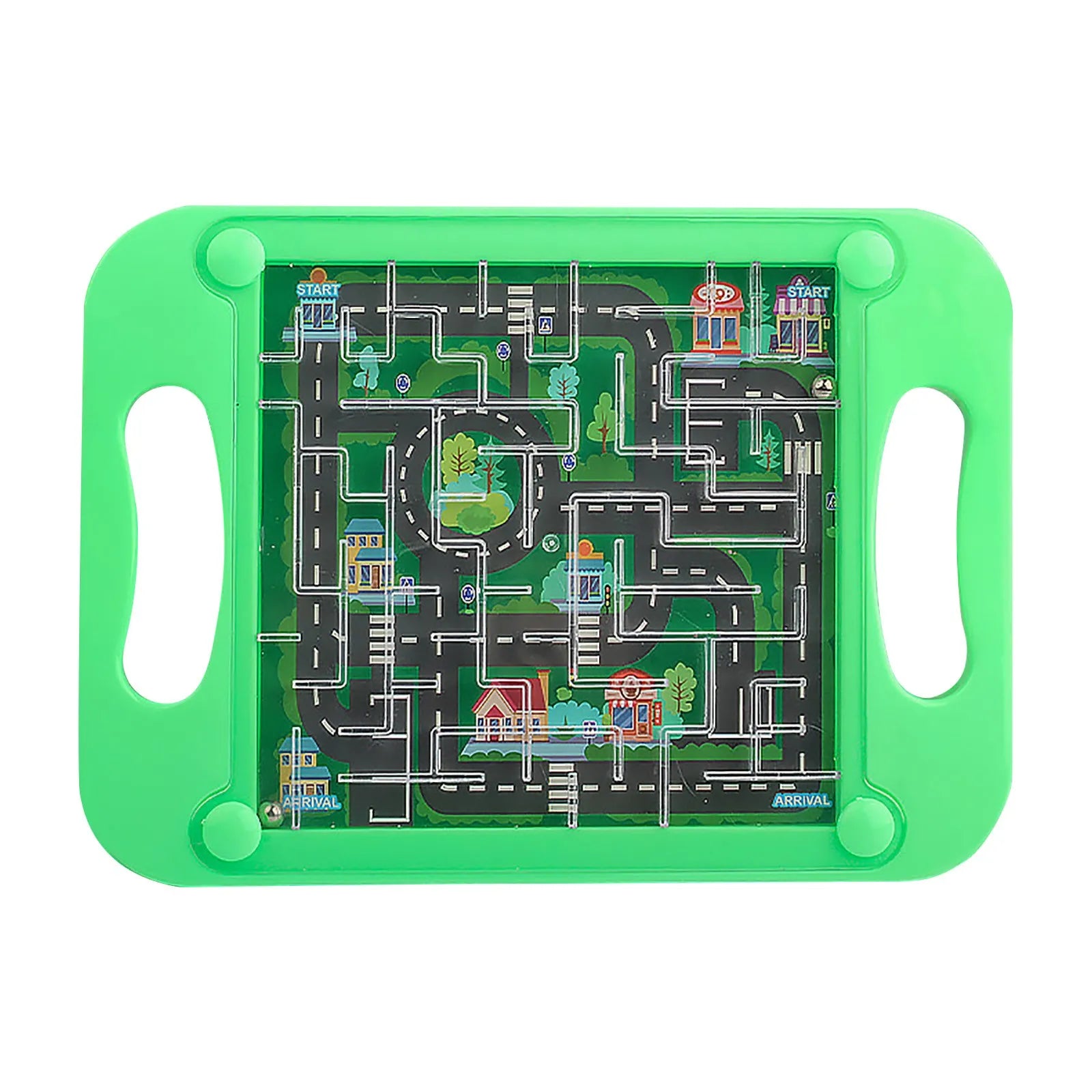 Balle labyrinthe 3D - Puzzle équilibre et mémoire Montessori