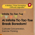 Jeu électronique Tic Tac Toe - Stratégie et réflexion parent-enfant