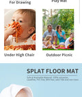 Tapis portable pliant imperméable bébé
