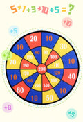 Cible fléchettes animaux - Jeu interactif famille